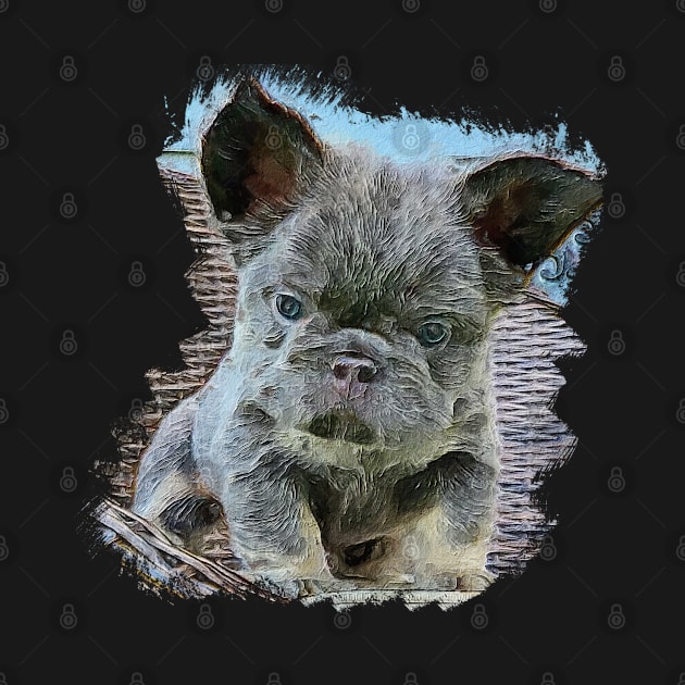 Cutie Frenchie Bulldog Puppy by Leon Star Shop