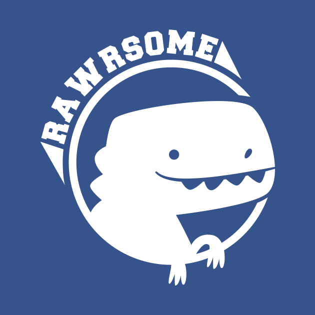 Rawrsome dino by artlahdesigns