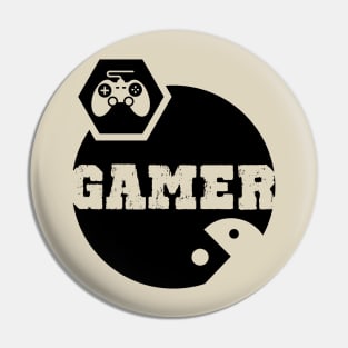 Gamer Shirt with Pad and Pac Birthday Gift Pin