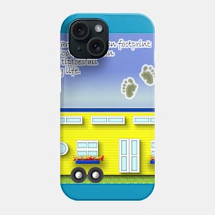 Tiptoes yellow Phone Case