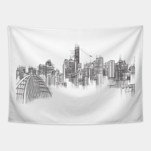 Edmonton Tapestry by aldomarano