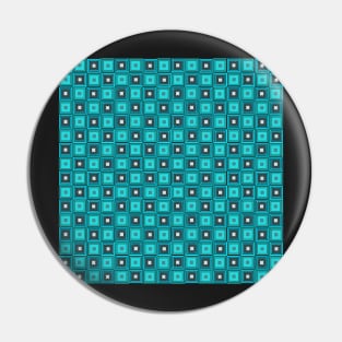 blue op art pattern Pin