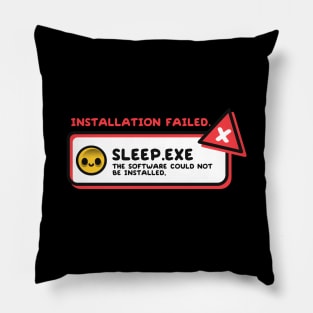 Installation sleep failed Pillow