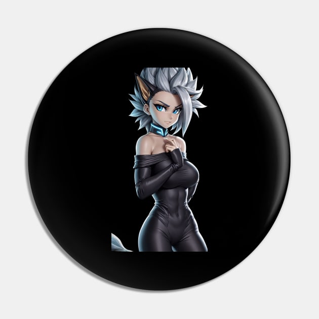 Super Saiyan Meow Pin by VoidXedis