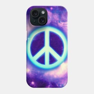 Peace in Space Phone Case