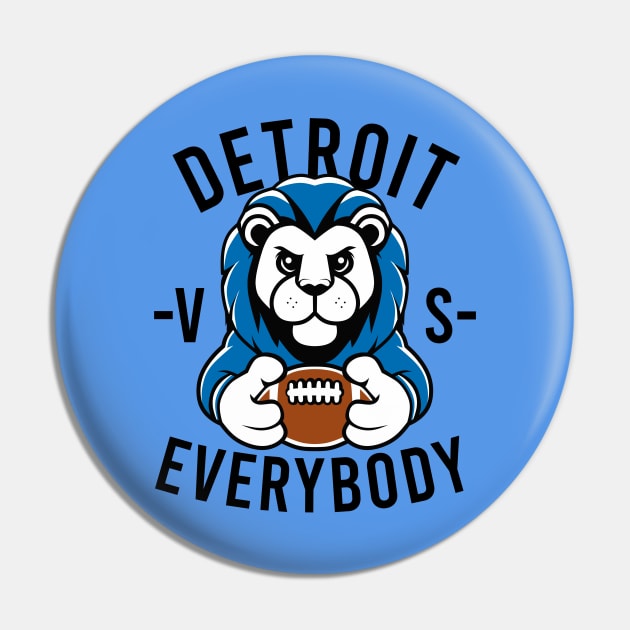 Detroit VS Everybody Pin by mirailecs