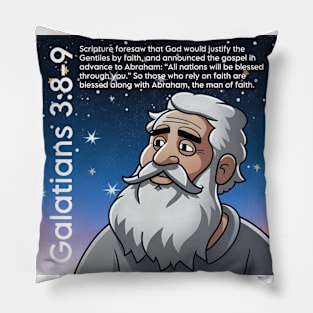 Galatians 3:7-8 Pillow