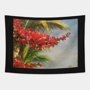 Bougainvilleas in Paradise Tapestry