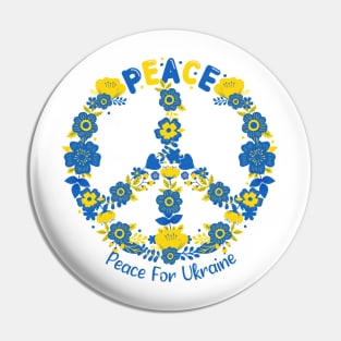 Peace for Ukraine Pin