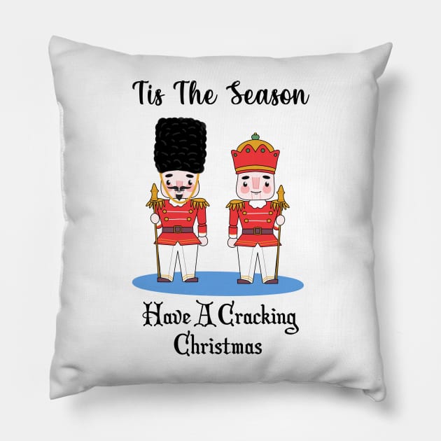 Nutcracker Christmas Pillow by DesignsBySaxton