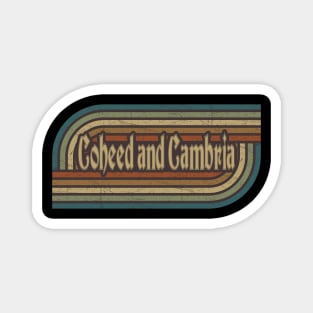 Coheed and Cambria Vintage Stripes Magnet