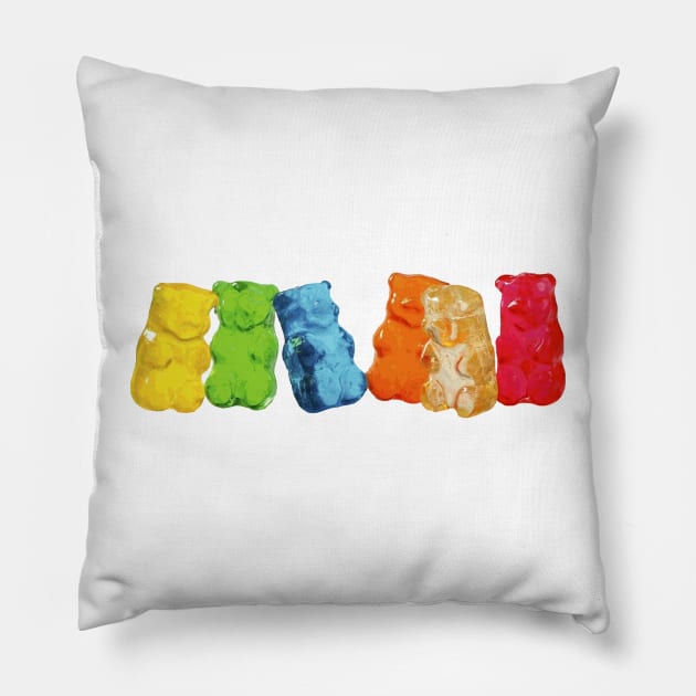 Gummy Bears Pillow by byb