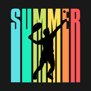 US Open Summer Tennis Silhouette T-Shirt