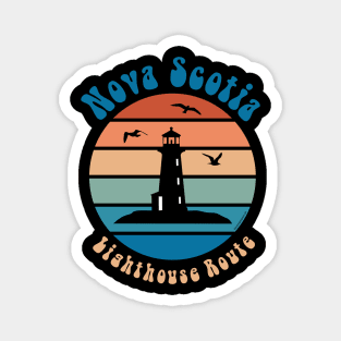 Lighthouse Route Magnet