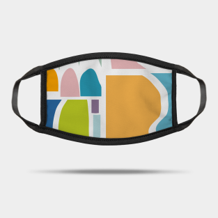 Paper Collage Masks Teepublic