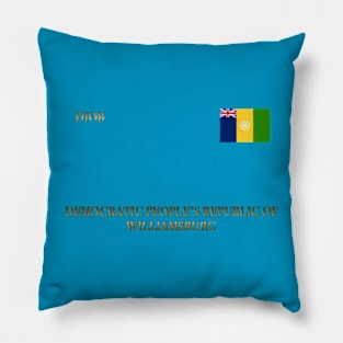 DIOB X Williamsburg DPR Pillow