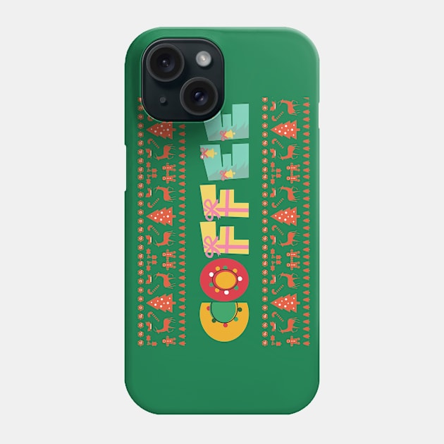 Christmas Coffee Phone Case by Grüberli