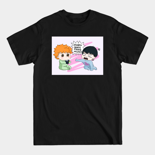 Discover kagehina baby fight - Captaindoodle - T-Shirt