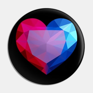 Bisexual Gemstone Pin