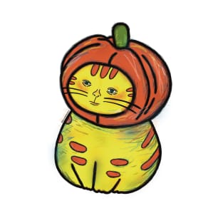 Pumpkin cat T-Shirt