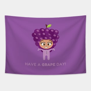 KAWAII EEKA - HAVE A GRAPE DAY Tapestry