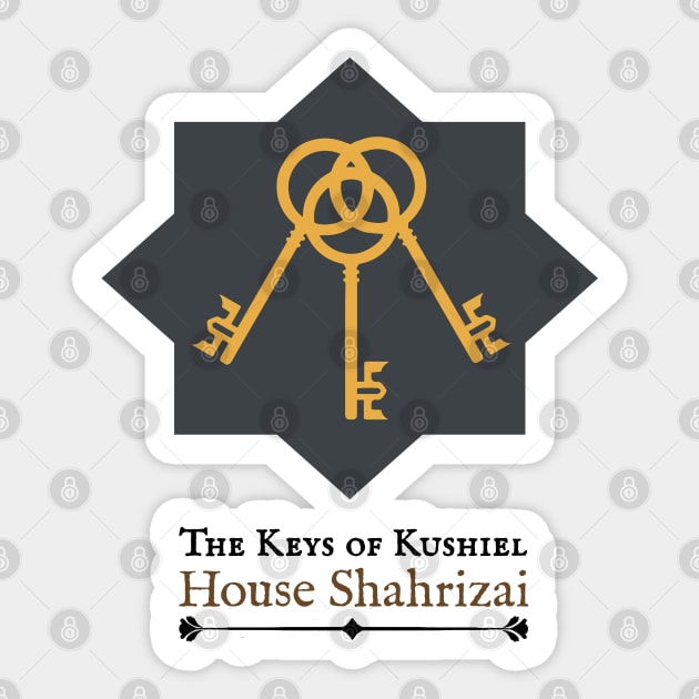 The Three Keys of Archangel Kushiel's Legacy House Shahrizai ...