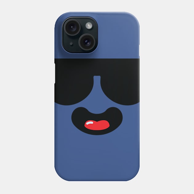 Cartoon smiley glasses Phone Case by verry studio