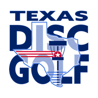 Texas Disc Golf - Reflection Blue T-Shirt