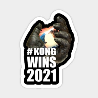 KONG WINS 2021 Magnet