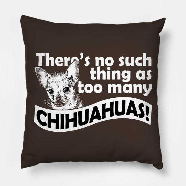 chihuahua Pillow by mooby21