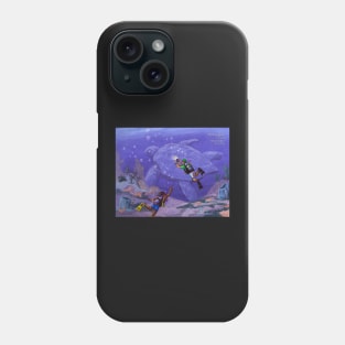 The Ghost Turtle of St. Lucia Phone Case