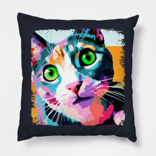 Pixie-bob Pop Art - Cat Lover Gift Pillow