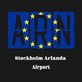 Stockholm Arlanda Airport Sweden T-Shirt