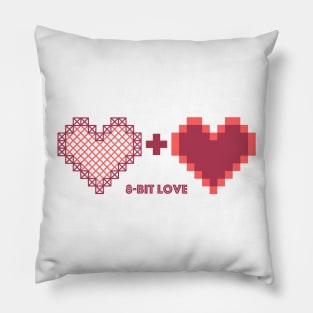 8-Bit Love Pillow