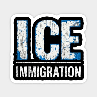 Ice-out-immigration Magnet
