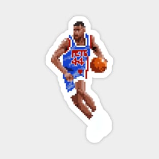 Derrick Coleman Pixel Dribble Magnet