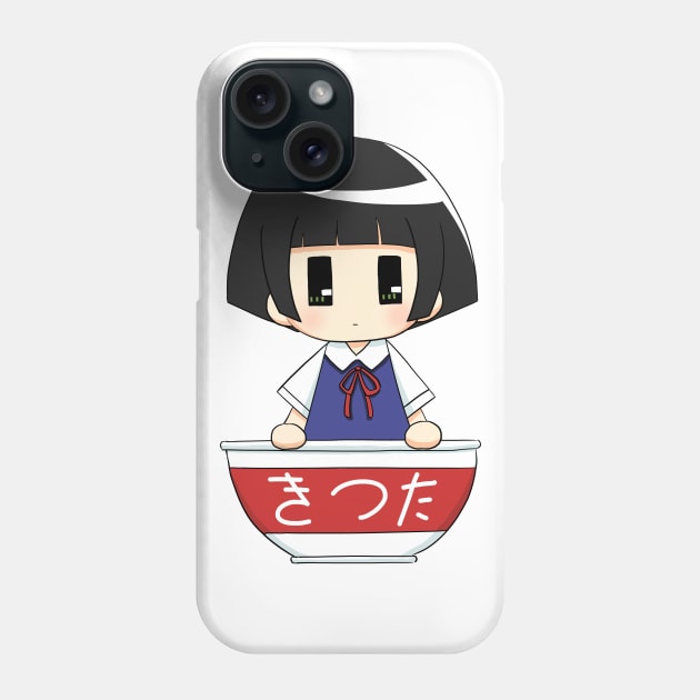 Gugure Kokkuri san Kohina ramen Phone Case by Oricca