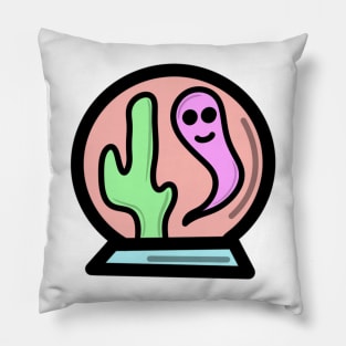 Ghost Globe #1c Pillow