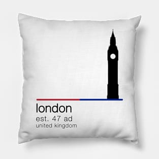 London Big Ben Pillow