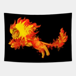 Fire Lion Tapestry