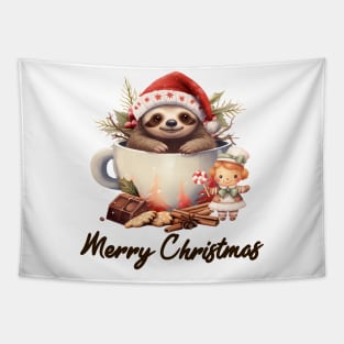 Merry Slothmas Tapestry