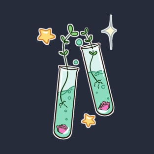 Cute Aesthetic Test Tubes T-Shirt