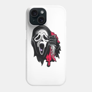 ghost face Phone Case