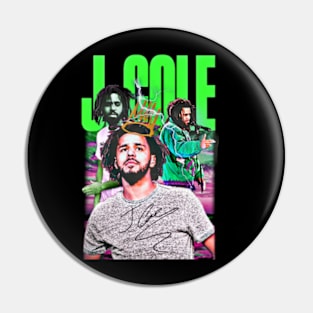 J Cole Vintage Pin