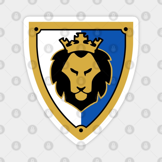 Lion Knights Magnet by GrantMcDougall