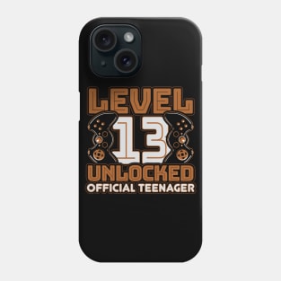 Level 13 unlocked official teenager Phone Case