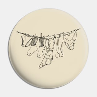 Laundry Day Pin