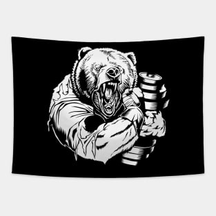 keep the strength of a bear Tapestry