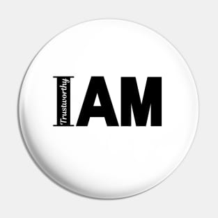 Affirmation shirt Pin