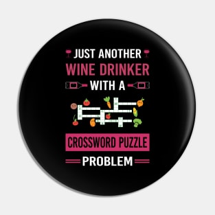 Wine Drinker Crossword Puzzles Pin